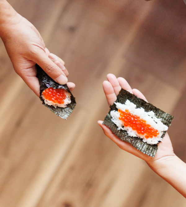 SANKAITEI is hand-rolled sushi restaurant